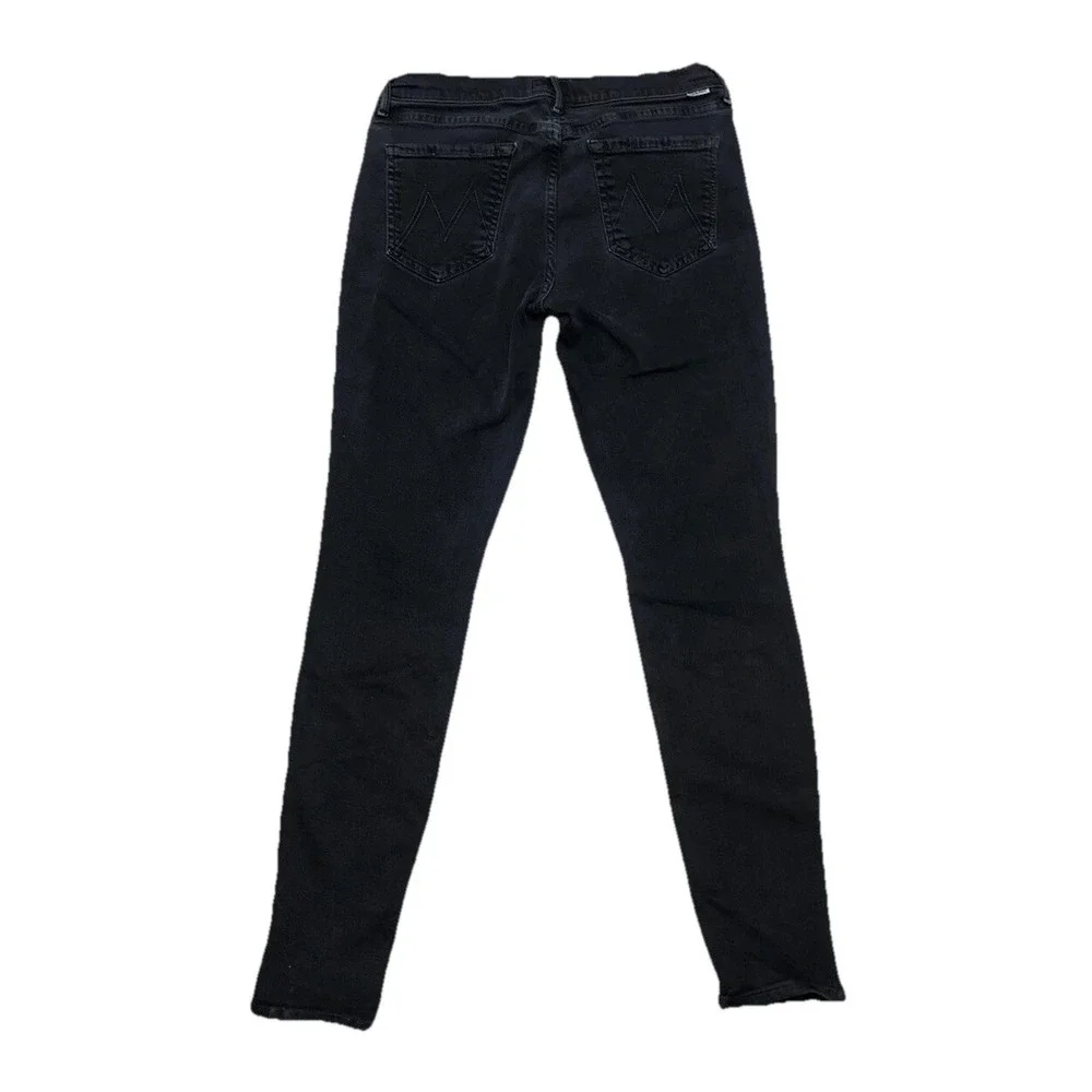 Mother Jeans‎ Women's 29 Black The Charmer Skinny Ankle Denim